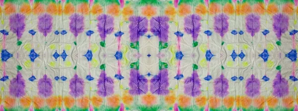 Wash Ink Pattern Tie Dye Boho Seamless Effect Geo Geometric — Stock Photo, Image