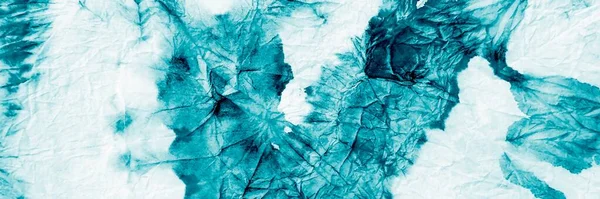 Blue Simple Kağıt Görüntü Kravat Boyası Blue Tiedye Soyut Yazdırma — Stok fotoğraf