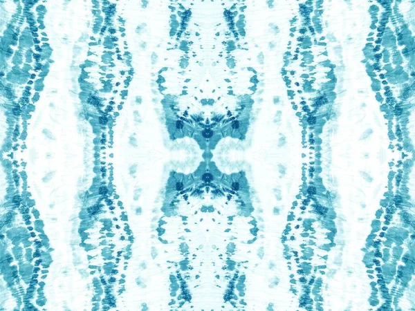 Tie Dye Teal Abstract Sponge 창조성 화려하다 현대의 기하학적 마법없는 — 스톡 사진