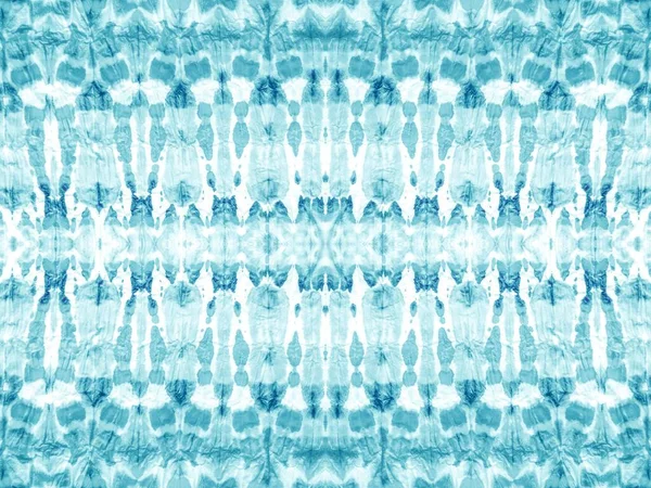 Tiedye Bohemian Color Spatter Blue Tie Dye Grunge Textura Teal — Fotografia de Stock