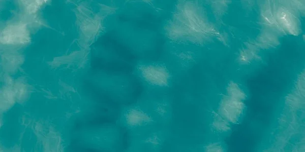 Blue Dirty Art Acquerello Blu Oceano Blue Sea Glitter Turchese — Foto Stock