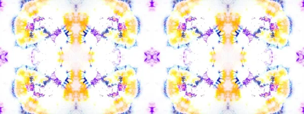 Mouillé Coloré Abstrait Plat Tie Dye Soft Abstract Effect Tache — Photo