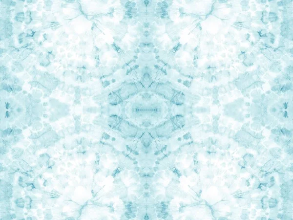 Aqua Dot Texture Mint Tie Dye Effect Tie Dye Aqua — Stock Photo, Image