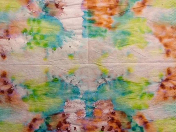 Kleurrijke Aquareltextuur Kleur Tie Dye Spot Inkt Gradiënt Abstracte Vorm — Stockfoto