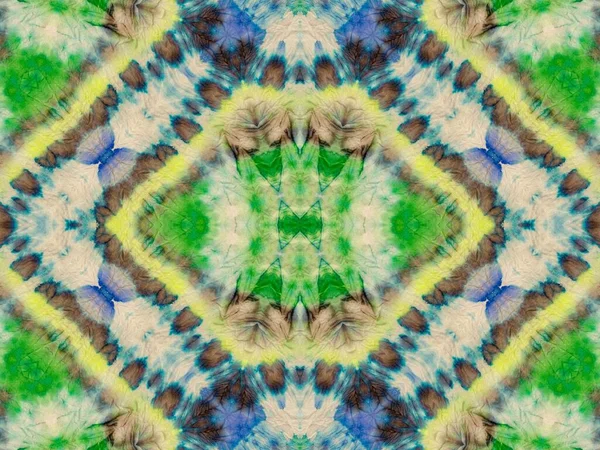 Art Geometric Tye Dye Blot Tiedye Geometric Drawn Pattern Wash — 스톡 사진
