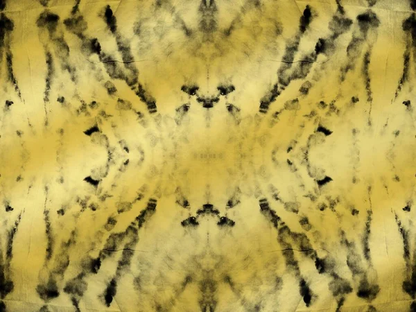 Soyut Kusursuz Altın Altın Bohem Tye Dye Drop Bronz Mürekkep — Stok fotoğraf