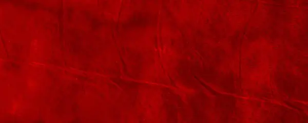 Red Dark Tie Dye Banner Red Hand Tye Dye Grunge — 图库照片