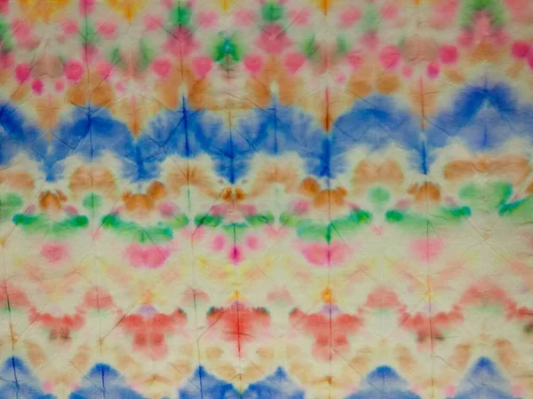 Färgglada Akvarell Textur Pastel Shibori Blot Bläck Kreativ Abstrakt Fläck — Stockfoto