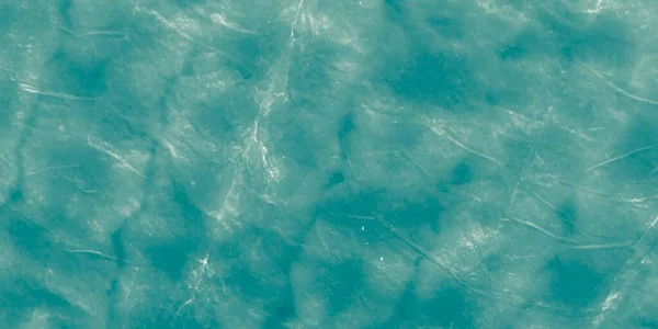Blue Dirty Art Абстрактная Щетка Воды Бирюзовые Чернила Серый Морской — стоковое фото