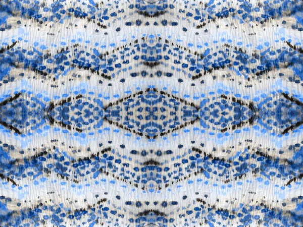 Blue Abstract Mark Punto Colorido Geométrico Húmedo Rayas Grises Sin — Foto de Stock