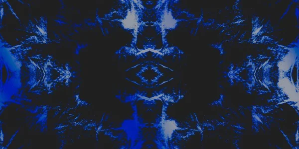 Siyah Kravat Boyası Yıldız Geometrik Tekrarlama Denim Smoke Dirty Art — Stok fotoğraf