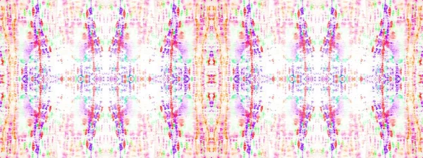 Regenbooglijn Abstracte Plons Lijnpunt Textuur Etnische Aquarelle Polka Textuur Abstracte — Stockfoto