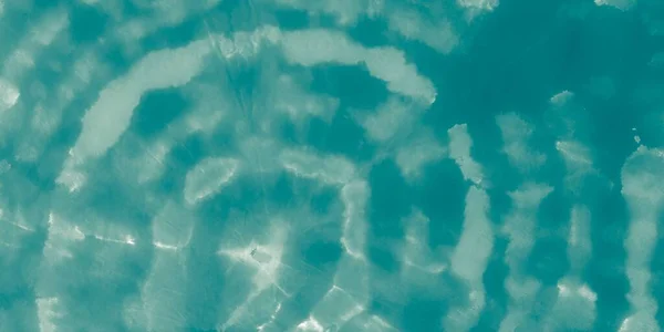 蓝色肮脏的艺术 蓝色明亮的光 绿海闪耀 闪耀的夏天 银海水彩画Turquise Dye 灰色的Shiny Watercolor 液态水海洋自然 水的模式 — 图库照片