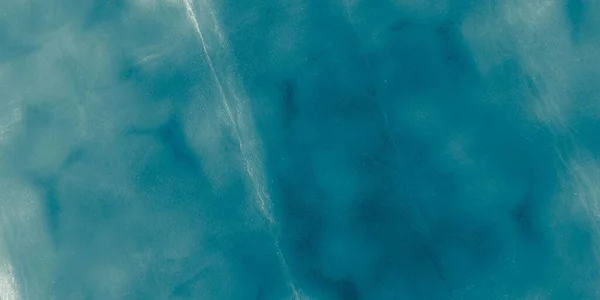 Blaues Meerwasser Leichte Tinte Funkelnde Oberfläche Ocean Marine Pinsel Vorhanden — Stockfoto