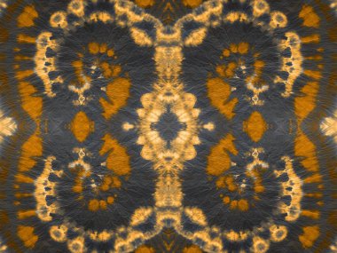 Wash Abstract Gold. Ink Brown Brush. Art Colorful Seamless Print. Spot Tie Dye Stroke. Tiedye Bohemian Black Pattern. Wet Watercolour Colorful Blob. Tie Dye Hand Abstract Layout. Spot Art Texture.