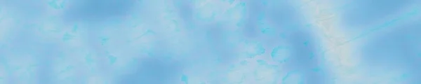 Blue Sea Paint Голубой Жидкий Фон Cyan Dye Светлое Небо — стоковое фото