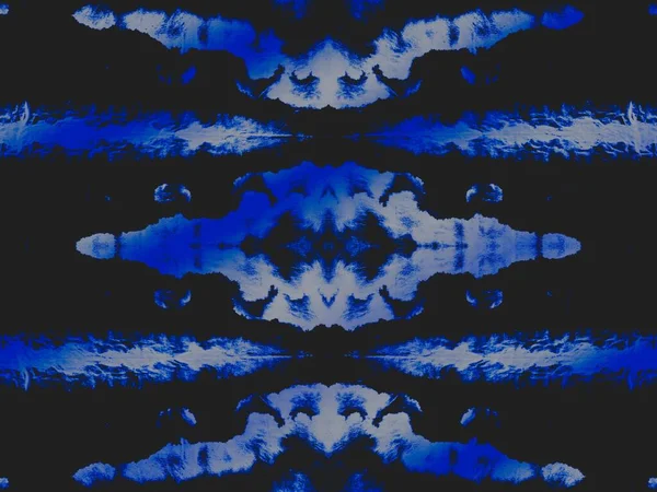 ホワイト ウォッシュ 雪の幾何学的なモチーフ 夜の芸術の汚れ ブルーアクエラレペイント 光の性質は死んだ 明るいスタイリッシュな自然 ダークオイルインク デニムフロストデザイン — ストック写真