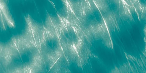 Blue Dirty Art Green Sea Glitter Aquarelle Mer Verte Azur — Photo