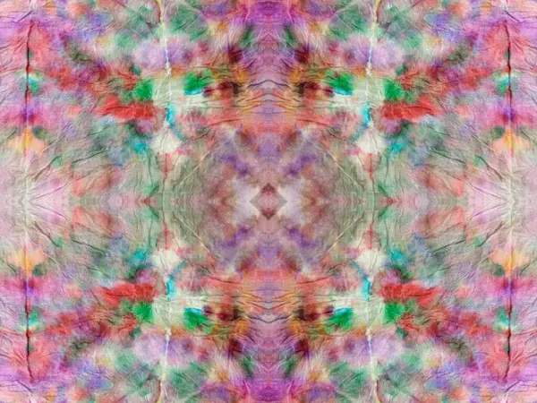 Art Multi Color Colorful Blob Wet Gradient Abstract Brush Tie — Stock fotografie