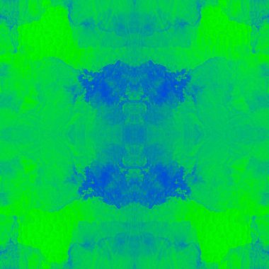 Aqua Ethnic Dyed Art. Indigo Eco Dyed Dirty Art. Sexy Aquarelle Paintbrush. Sky Rough Art Dyed. Blue Ink Motif. Sea Brush Paint. Navy Grungy Art Style. Wash Green Geometric Seamless 