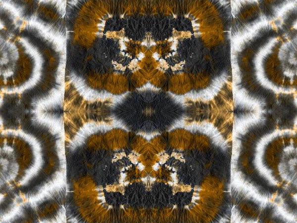 Line Abstract Gold Spot Tie Dye Repeat Encre Aquarelle Shibori — Photo