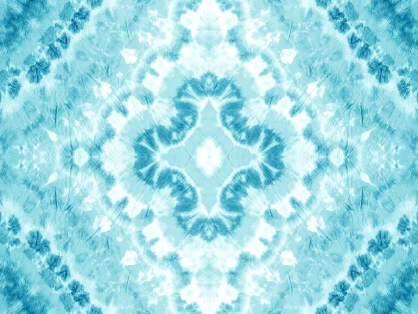 Blue Art Texture Aqua Tie Dye Effect Tie Dye Soft — Stock Photo, Image