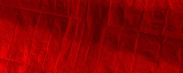 Red Dark Tie Dye Banner Red Hand Painted Modern Fabric — Photo