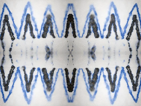Πλύσιμο Γραβάτα Dye Επαναλαμβάνω Πινέλο Νερού Μελανιού Μελάνι Μπλε Χρώμα — Φωτογραφία Αρχείου