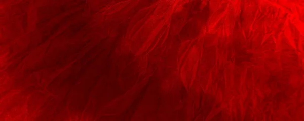 Red Dark Tie Dye Banner Red Dyed Organic Design Red — 图库照片