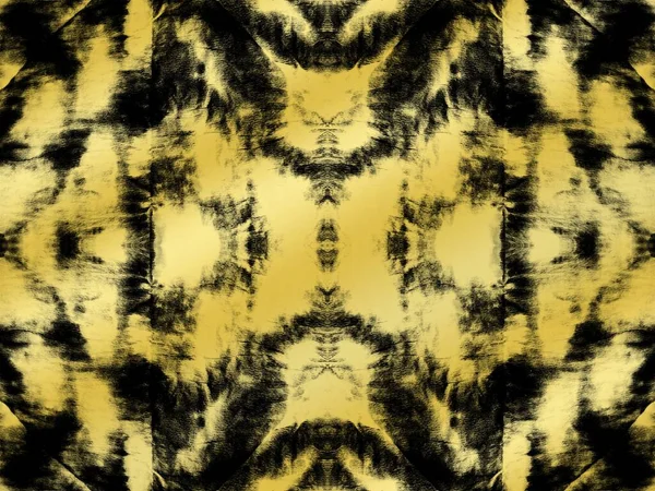 Naadloze Abstracte Olie Aquarel Rauwe Grunge Wassen Gouden Boheemse Elegante — Stockfoto