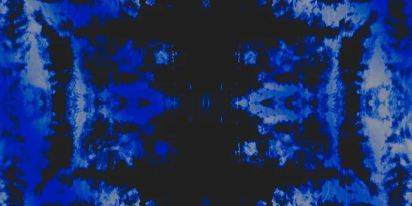 Siyah Kravat Boyası Tasarımı Yıldız Tekrarlama Motifi Gece Buz Gürültüsü — Stok fotoğraf