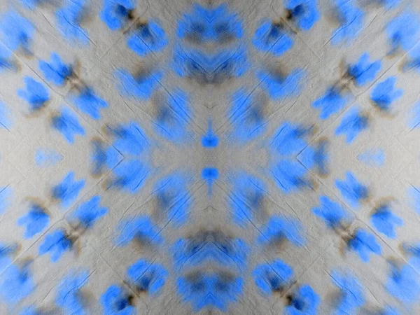 Αφηρημένο Σημάδι Γραμμής Μπλου Στράιπ Κάνβας Ισοπαλία Dye Wash Αφηρημένη — Φωτογραφία Αρχείου