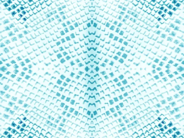 Aqua Abstract Spot Teal Ink Mönster Geo Gradient Sömlös Form — Stockfoto