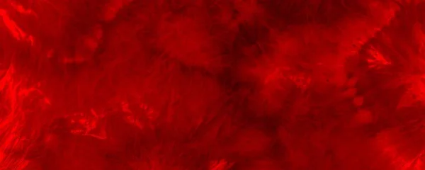 Red Dark Tie Dye Design Red Boho Minimal Design Hot — Foto Stock