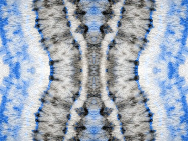 Blue Seamless Mark Stripe Gray Efeito Abstrato Geo Blue Color — Fotografia de Stock