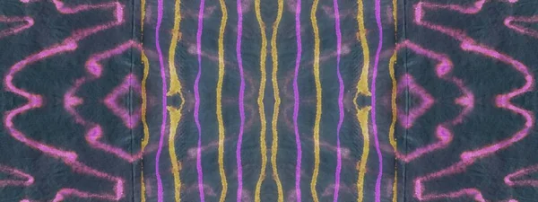 Art Geometric Shibori Mark Wash Ink Texture Line Tie Dye — Stockfoto
