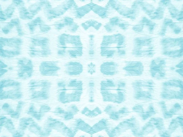 Wzór Aqua Dot Niebieski Krawat Barwnika Grunge Tusz Miętowy Kolor — Zdjęcie stockowe
