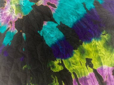 Boyalı Neon Oriental Suluboya. Kırmızı çizgili suluboya doku. Çoklu Renkli Çizgili Ombre Grunge. Kravat boyası, Shibori Dip deseni. Mavi çizgili Ikat deseni. Gri Kravat Boyası Bağlı Parmak izi.