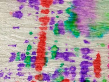 Soyut Çoklu Renk Deseni. Pastel kravat boyası. Mürekkep Gradyan Renkli Şekil. Mürekkep Su Fırçası. Renkli El Vuruşu. Tiedye Aquarelle Kâğıt Sıçratma. Mürekkep Lekesini Yıka Suluboya Benekli Tuvali.