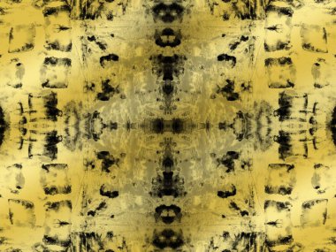 Soyut Kusursuz Folyo. Kırsal Bohem Çizim Parıltısı. Coğrafi Soyut Yazıcı. Koyu Mürekkep Materyal Doku. Art Monochrome Moda Markı. Sanat Rengi Fırçası. Bronz Grunge 'ı yıka. Kırsal El Dikensiz Tablo.