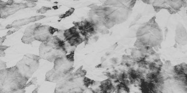 Gri Soyut İşaret. Modern suluboya kumaş deseni. Renk Yıkama Lekesi. Mürekkep Soyut Fırçası. Gri renkli Shibori Drip. Suluboya tuval yıka. Sanat Gradyan Rengi Dökülmesi. Mürekkep Sıçratma Deseni