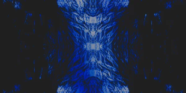 ブラック デッド ファブリック アート 雪の部族シームレス 夜の宇宙効果グラウンジ スカイアブストラクトアクエラレル 光の謎のスタイル 明るいスタイリッシュな素材 青インクのテクスチャ — ストック写真