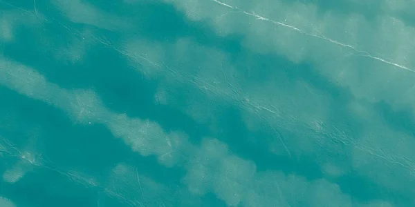 蓝色肮脏的艺术 蓝色明亮的刷子 银软背景 海洋旗帜 灰色海模式 Argent Aqua Shiny Texture 摘要水彩画 — 图库照片