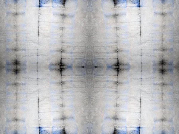 シームレスなマークを洗う インクブルーカラータイダイブロブ 黒ボヘミアの水のパターン アート ストライプ ブラシ 灰色のストライプのグランジ ぬれたカラフルな抽象的なこぼし グレイの抽象的なスマッジを結ぶ 青インクパターン — ストック写真