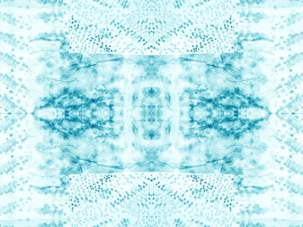 液体幾何学的な色のスパッタ インクの創造的なシームレススピル ティール リピート 青のアートパターン 死の手を結ぶシームレススポンジ インク水ブラシ アートブルーカラータイプの染料ブロック 造幣局 — ストック写真
