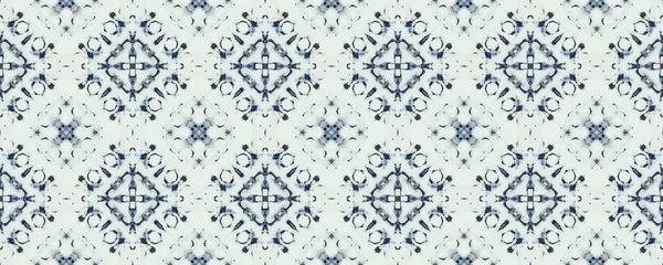 Aquarelle Geometric Pattern Tile Arabic Floral Tile Flower Ornate Geometric — Foto Stock