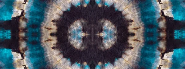 Этническая Геометрическая Текстура Света Пятна Чернильной Воды Эффект Мытья Галстука — стоковое фото