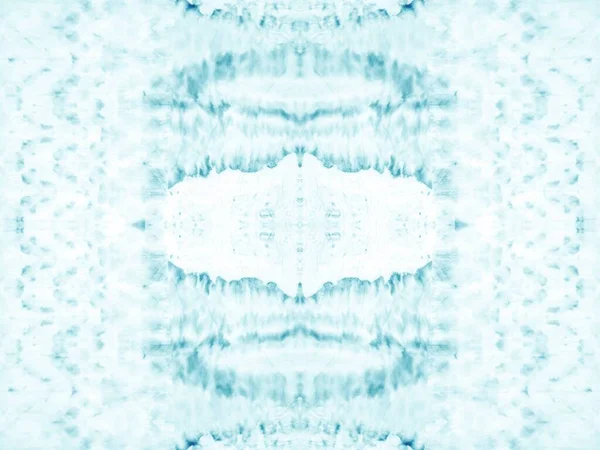 Тушь Геометрическая Тай Дай Дроп Безшовное Пятнышко Синяя Художественная Текстура — стоковое фото