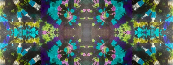 Wet Colorful Abstract Splat Wash Tie Dye Canvas Wash Seamless — Φωτογραφία Αρχείου
