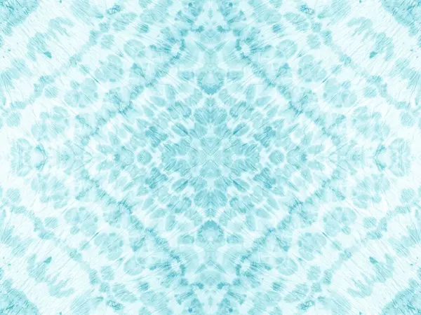 Tekstura Aqua Dot Nowoczesny Kolor Akwareli Spatter Teal Tie Barwnik — Zdjęcie stockowe